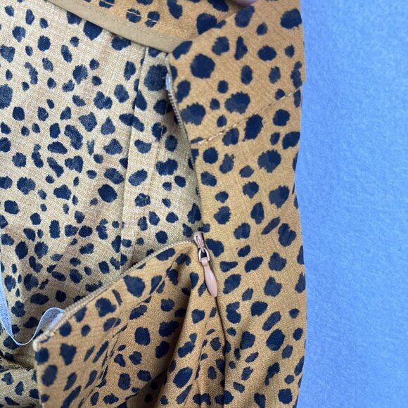 Love For Humanity Cheetah Womens Skort M Animal Print Mini Skorts Ruffle NWT - Picture 9 of 12